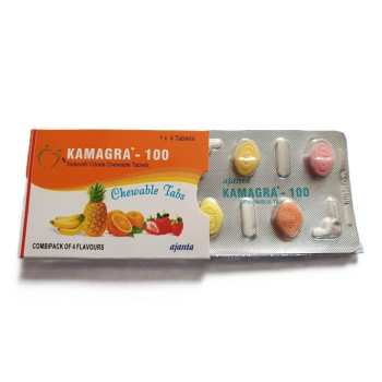 Kamagra Chewable 100mg (Sildenafil Citrate)