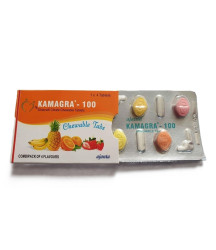 Kamagra Chewable 100mg (Sildenafil Citrate)